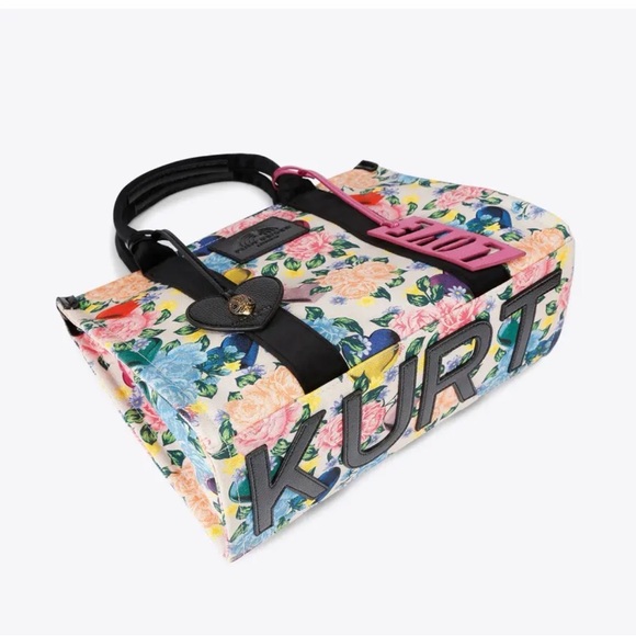 Kurt Geiger Multicolor Floral Tote - Picture 2 of 7